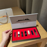 七小支奥版口红小样送女友姐妹套盒小样7支礼袋口红套装礼盒装 七小福口红小样套盒配手提袋