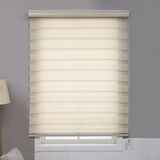 娜家定制卫生间厕所防水窗帘办公室遮光遮阳免打孔安装卷帘 经典米色B114