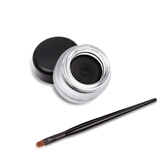 Solone花漾星灿防水眼线膏顺滑台湾进口防水不晕染眼线眼线胶笔配眼线刷 浓密黑+眼线刷