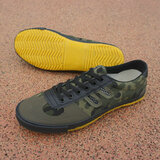 双星八特男女工作排球透气跑步训练牛筋底平底足球中考体育考试用鞋拔河鞋 军绿排球 42 （运动鞋43）