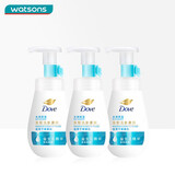 屈臣氏多芬洁面泡泡洗面奶160ml 氨基酸慕斯洁面包装随机发 明星款保湿水嫩 160ml *3