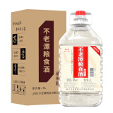 不老潭粮食酒 泸州糯红高粱酒桶装高度浓香型散装白酒纯粮壹号 60度 5L