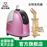 麦尔电器（Maier）伍基蒸汽挂烫机大功率2000W瓦全铜芯发热器服装店衣服店商用家用立式手持蒸汽挂烫机粗杆大水箱 紫金（全铜发热器）