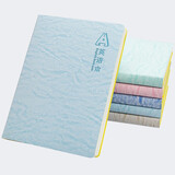 法拉蒙（faramon）英语本B5大号加厚笔记本本子初高中生小学生英文本四线三格作业本练习本课堂学习笔记本子 皮面款-浅蓝色