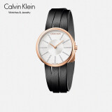 凯文克莱（Calvin Klein）CK罗马鞋系列 水晶表盘 皮表带女表M码 K2R2MTCX（表盘:32MM）