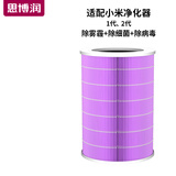 思博润 适配小米空气净化器滤网滤芯1代、2代2S、3代、Pro空气净化器滤芯 粒子版（适配1代/2代，25克滤层，产品轻）