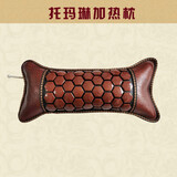 水潤玉錦水润玉锦天然玉石枕墨玉托玛琳岫玉麦饭石砭石加热颈椎护颈枕 进口托玛琳 48/22/8cm
