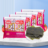 海牌菁品韩国进口 番茄味海苔2g*24包 儿童即食紫菜 休闲零食送礼48g