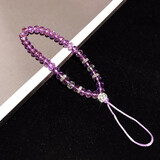 鸿伟科 手机链挂绳水晶链纯手工编织手机链水晶挂绳挂脖手链水钻长链镶钻闪亮胸牌项链吊坠男女款个性创