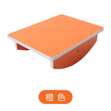 贝琪雅平衡台前庭感统训练器材儿童宝宝平衡板早教家用跷跷板木质平衡木 橙色平衡台