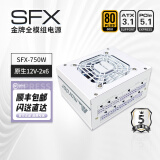 神雕十三道金牌SFX全模组电源 台式机箱适用(智能温控/迷你小尺寸) 白色SFX750 (ATX3.1 16pin)