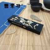 曹素功铁斋翁书画宝墨 油烟101墨锭 上海墨厂 书法国画用墨块 五石漆烟 下墨快不易洇 31克