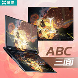 嘻他适用联想拯救者Y9000P电脑贴纸R9000P笔记本贴膜戴尔华硕天选5pro/4/3 Air2024小新pro16外壳保护 ABC三面-发图定制