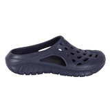迪卡侬（DECATHLON）游泳男士凉鞋沙滩拖鞋洞洞鞋外穿NABD2027999深蓝色网格款41码