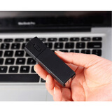 JEQLO无线蓝牙小鼠标 超薄小型便携充电三模鼠标笔记本台式通用 带激光指示上下翻页鼠标 无线黑色静音款+激光笔 无蓝牙 标配