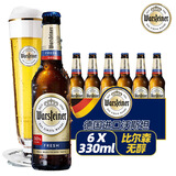 沃斯坦（warsteiner）进口无醇德国产 原装啤酒 Warsteiner 沃斯坦比尔森无醇酒 无醇 330mL 6瓶 9月到期