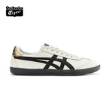 Onitsuka Tiger鬼塚虎男女款复古德训鞋轻便透气运动休闲板鞋TOKUTEN 1183B938 白色/黑色 44.5