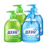 泡沫丰富洗手液芦荟500g瓶*2+清爽洗手液500g瓶*2