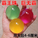 水宝宝霸王珠海绵宝宝泡大珠珠光水晶变大巨无霸吸水珠水培植物 霸王珠巨无霸200个混色