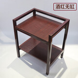斯派森 成都茶楼棋牌钢木茶几麻将机麻将桌茶几一体边几加厚款 1-4不带烟缸（2个发货）