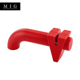 双立人（ZWILLING）德国进口磨刀器菜刀水果刀通用磨刀石磨刀棒 红色