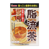 山本漢方养生茶饮 山本汉方脂流茶养生茶排宿去油解腻清理肠道青汁搭档10g*24包 日本原装进口