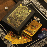 韦特塔罗经典塔罗牌单牌新手韦特普及韦特talou牌维特伟特 tarot 【金箔礼盒】78 张牌+说明书