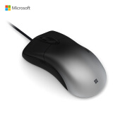 微软 (Microsoft) Pro IntelliMouse 暗砂 | 有线鼠标 电竞光学引擎 16000DPI RGB尾灯 游戏鼠标