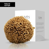 卡琳玛诺希腊进口天然蜂窝海绵洗澡沐浴球搓澡海绵起泡泡浴花球搓泥搓澡巾 原生态甄选A级希腊原产地 蜂窝海绵14-15cm（大号洗澡）