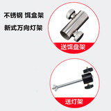 朝宇桥钓支架筏竿炮台支架手杆手竿鱼竿炮台架杆桥上船钓栏杆钓鱼支架 0.01m 灯架+饵盒架【桥钓专用】