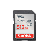 闪迪（SanDisk） SD卡32g/64g/128g高清相机卡 佳能尼康数码相机内存卡 微单反存储卡 512G SDXC卡150M/s