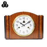 三五 牌座钟刺猬紫檀红木机械台钟高端家用简约卧室经典老式古董钟表