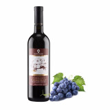 海列巴（KHAREBA）格鲁吉亚原瓶进口红酒阿拉赞半甜型葡萄酒整箱 半甜型红葡萄酒 单支装 750ML*1支