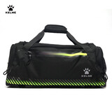 KELME/卡尔美足球桶包运动挎包训练健身旅行单肩手提包9876005 黑/荧光绿 56*32*26CM