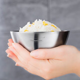 慕厨（Momscook）304不锈钢双层碗防烫 耐摔米饭碗汤碗面碗JAW12 1只装