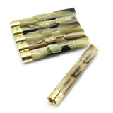 铁树牛角烟嘴可清洗过滤烟嘴时尚牛角烟具礼品滤芯过滤烟咬D02