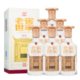 泸州老窖 老窖世家君乾 浓香型白酒 52度500ml*6整箱装送礼宴请(含礼品袋)