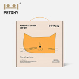 petshy6L天然豆腐猫砂细混合型无尘大袋2.5公斤