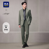 HLA海澜之家西服套装男春秋轻商务时尚系列通勤外套男