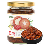 母亲牌佐餐牛肉酱瓶香辣味咖喱味番茄味香菇原味辣味拌饭拌面酱 香菇原味210g*1瓶