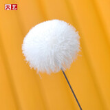 天艺银针小圆头加密鹅毛棒采耳工具挠耳朵清洁耳道扫耳打耳朵掏耳朵专业工具单支