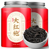 七春乌龙茶叶 大红袍新茶武夷岩茶罐装500g可冷泡茶叶自己喝送礼袋 