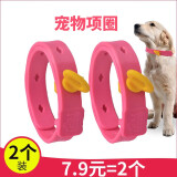 养只宠物（YOUNGER PET）猫咪狗狗脖圈跳蚤圈体外驱用品宠物狗猫咪项圈猫狗跳蚤虱子用品 狗用项圈【长38CM】（2个装） 狗用