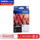 兄弟LC400BK墨盒适用：MFC-J430W、J825DW、J625DW、6710D LC400BK黑色