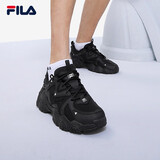 FILA 斐乐猫爪鞋4代男鞋复古老爹鞋时尚休闲运动鞋透气厚底鞋猫爪6 黑-BK （猫爪4） 41