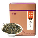 芽典 茉莉花茶老北京传统花茶香片 口感浓香浓郁香醇 茉莉大方100克*1盒