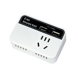 倍腾车载逆变器汽货车用电源转换器变压器插座12v24V通用50W小功率迷你逆变器+2USB+2插座