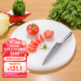 全适 48cm*3.5圆形加厚PE环保切肉切菜板 剁骨砧板 肉墩菜墩塑料砧板