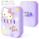 Hello Kitty游泳浮板儿童成人漂浮板初学者打水板小孩水上泡沫浮力板背漂装备 背漂 花朵紫 19169