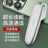 redbat【2025热卖推荐】利客K23半入耳式蓝牙耳机排行前十左右耳互换开放舒适佩戴户外运动跑步骑行健身 白色标准版+男士单耳+来电报号 适用于华为苹果安卓小米魅族OPPO